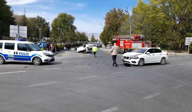 Bor İlçesinde Trafik Kazası