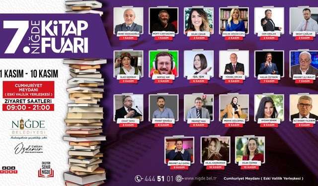 Niğde Kitap Fuarı Açılıyor