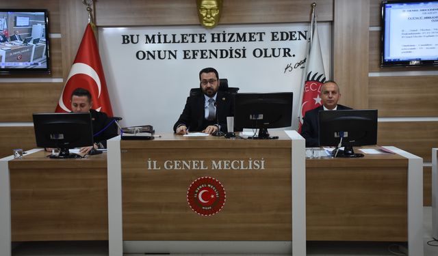 İl Genel Meclisi Kasım Ayı Olağan Toplantısı Devam Ediyor