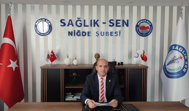 TBMM'de Sağlık Bütçesi oluşturulurken, Sağlık Sen Niğde Şubesinin  Talepleri