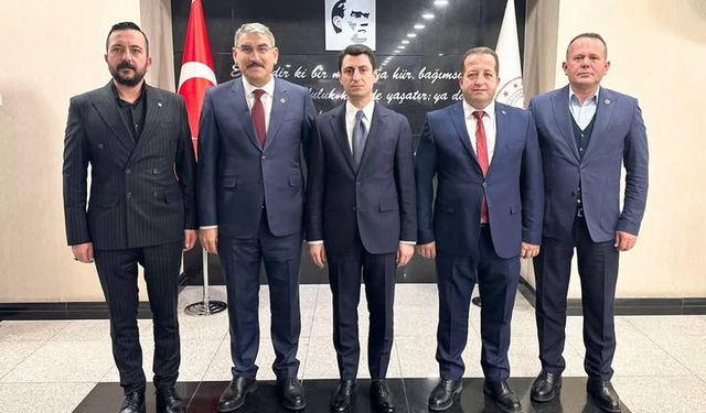 Bor Ak Parti Yöneticileri Ankara'da