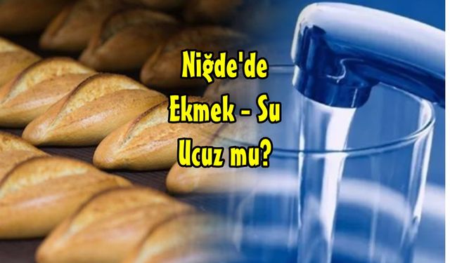 Niğde’de içme suyu pahalı mı? Başkan Özdemir’e Soruldu