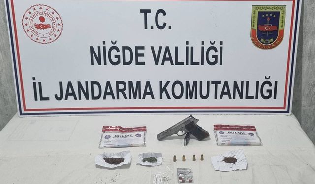 Bor'da Uyuşturucu Operasyonu: Silah ve Uyuşturucu Madde Ele Geçirildi