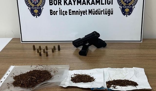 Bor İlçe Emniyet Müdürlüğünden Uyuşturucu Operasyonu, 3 Şüpheli Yakalandı