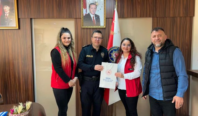 Bor Ömer Halisdemir Gençlik Merkezi’nden Emniyet Teşkilatına Anlamlı Ziyaret