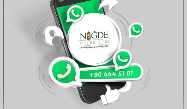 Belediye’den Whatsapp hattı hatırlatması: “gör, yaz, çek, gönder!”