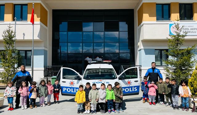 Niğde Emniyetinden Miniklere Güvenlik ve Bilinçlendirme Eğitimi