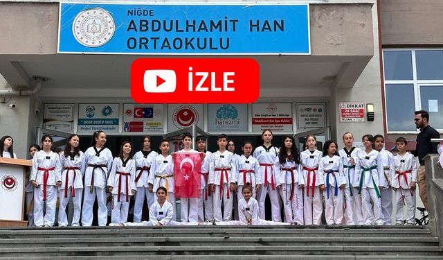 Abdülhamid Han Ortaokulu’nda 23 Nisan Coşkusu