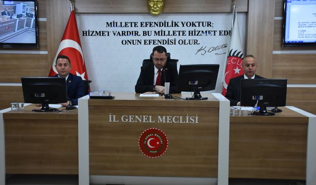İl Genel Meclisi Mayıs Ayı Toplantısı Gerçekleştirildi