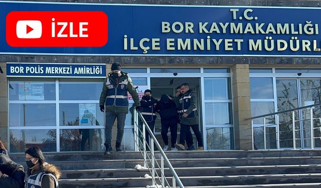 Bor'da Aranan Şahıslara Operasyon