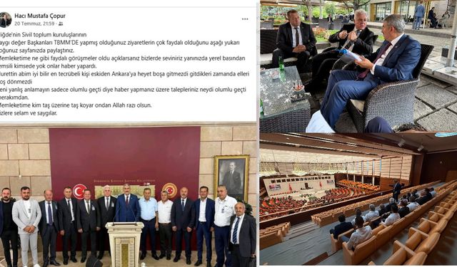 Bor Esnaf Temsilcilerinden Vekil Uzkurt’a Ziyaret...