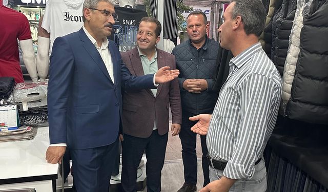 Milletvekili Uzkurt’tan Bor Esnafına Ziyaret