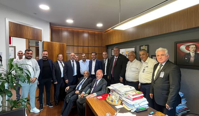 NESOB Başkanı ve Bor Esnaf Temsilcilerinden CHP Milletvekili Gürer’e Ziyaret