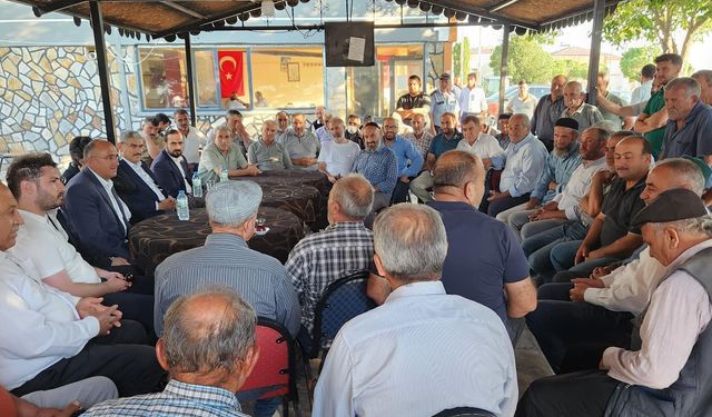 Milletvekili Uzkurt’tan Edikli, Orhanlı ve Konaklı'ya Destek Mesajı