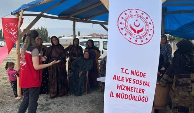 Niğde Sosyal Hizmet Merkezi’nden Mevsimlik Tarım İşçilerine “Mahremiyet” Eğitimi