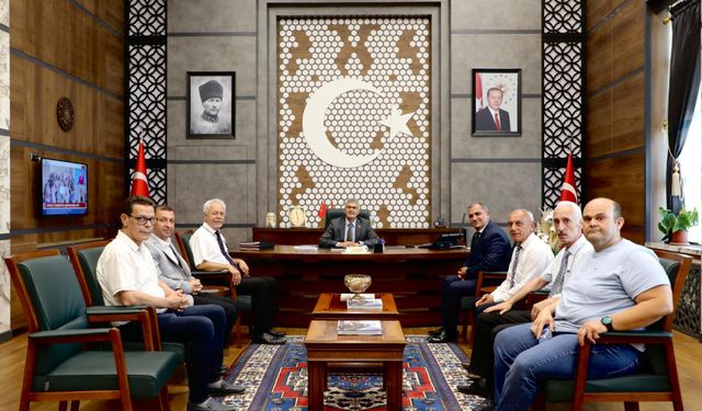 Bor Balkan Türkleri Derneği'nden Vali ve Belediye Başkanına Ziyaretler.