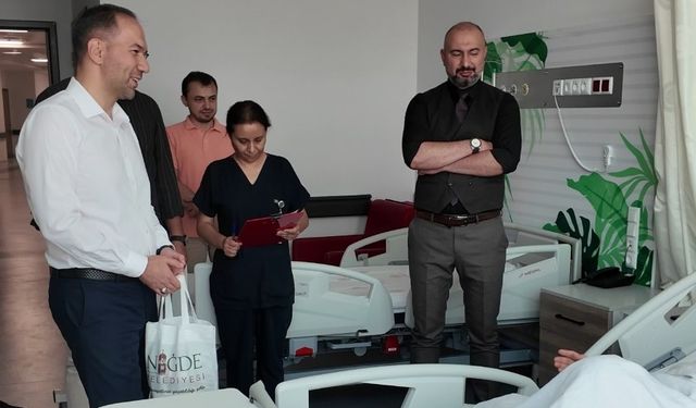 Niğde Belediyesi’nden Hastalara “Geçmiş Olsun Çantası”
