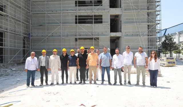 Bor'daki Spor Bilimleri Fakültesi İnşaatında %70 Tamamlandı