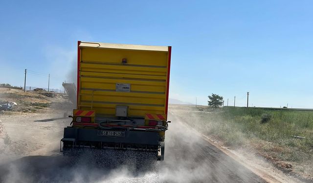 Konaklı Kasabasında 3,5 Kilometrelik Sathi Asfalt Çalışması Tamamlandı
