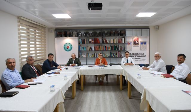 Niğde’de İlçe Millî Eğitim Müdürleri Toplantısı Gerçekleştirildi