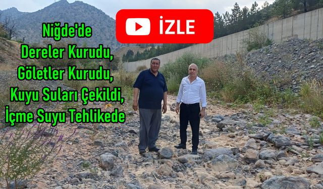 Ömer Fethi Gürer : Kuraklık alarm veriyor!