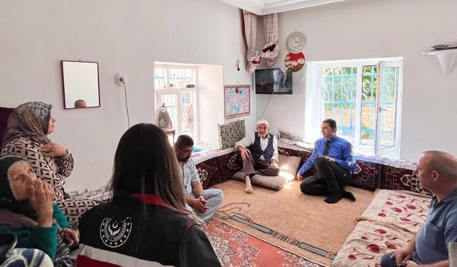 Sosyal Hizmetler İl müdüründen Şehit Aileleri ve Gaziye Ziyaret