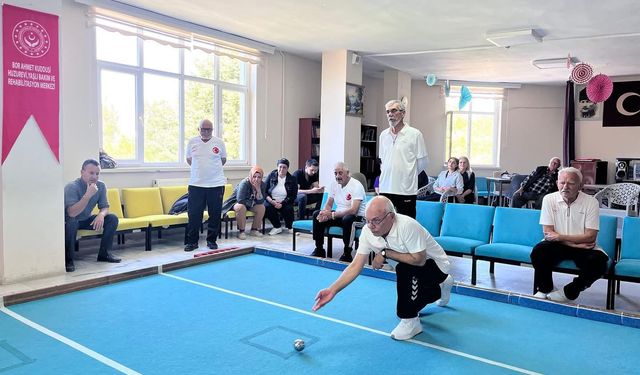 Bor’un Çınarlarından Bocce Zaferi