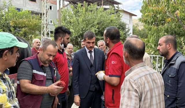 Kaymakam Gökçe’den Darboğaz Köyü’ne Geçmiş Olsun Ziyareti