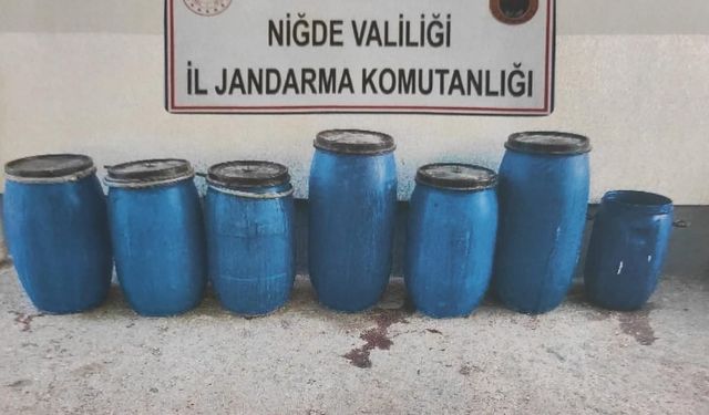 Bor’da Kaçak Şarap Operasyonu: 920 Litre Ele Geçirildi