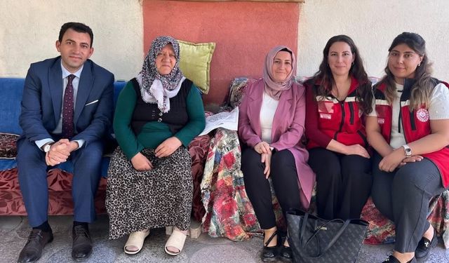 Bor’da Şehit Ailelerine Vefa Ziyareti