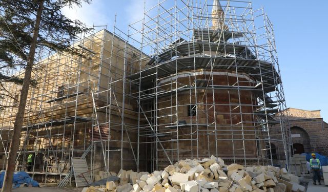Sungurbey Camii Restorasyonunda Sona Yaklaşılıyor