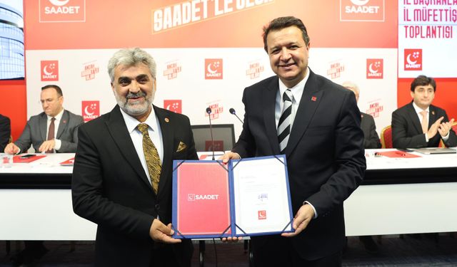 Saadet Partisi Niğde İl Başkanı değişti.