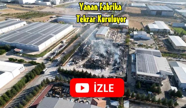 Niğde OSB'de Yanan Plastik Fabrikasının Zararını Sigorta Karşıladı