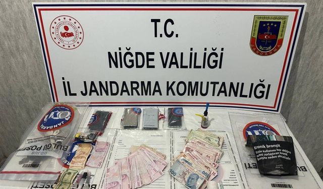 Niğde'de Narkotik Operasyon 4 Gözaltı