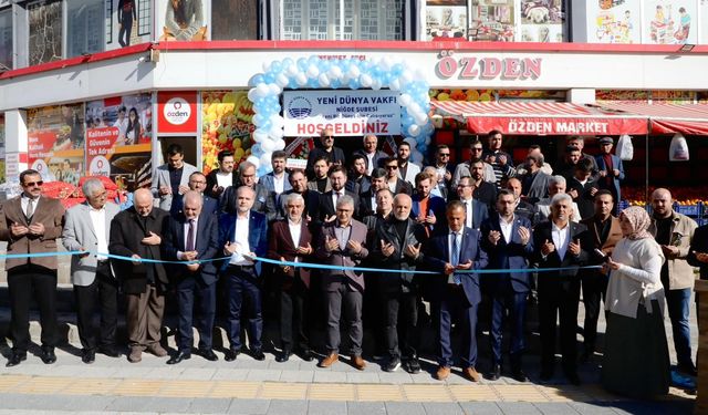 Yeni Dünya Vakfı Niğde Şubesi Açıldı