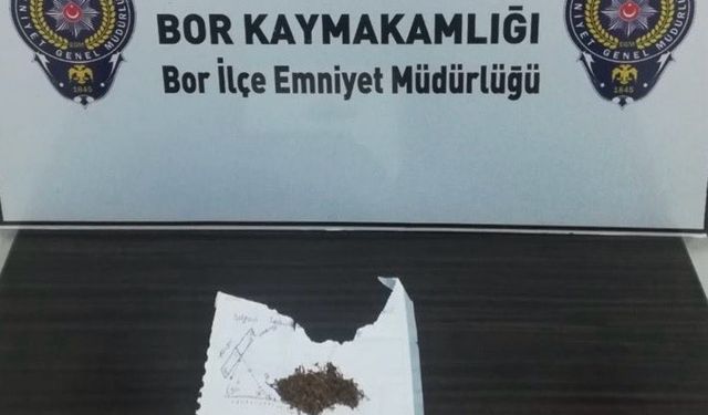Bor’da Uyuşturucu Operasyonu: 9 Şüpheli Gözaltına Alındı