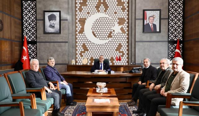 Polis Hizmetlerini Geliştirme Derneği’nden Vali Çelik’e Ziyaret