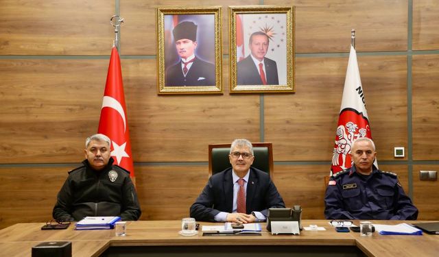 Niğde, Yeni Yıl Tedbirleri Koordinasyon Toplantısına Katıldı