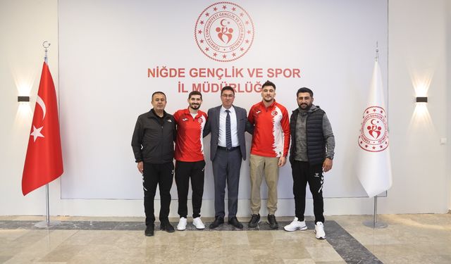 Tokyo 2025 Deaflympics’te Bronz Madalya Kazanan Sporcular İl Müdürlüğünde Ağırlandı