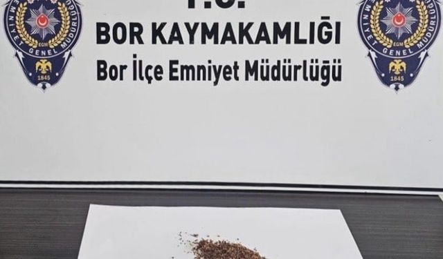 Bor’da Narkotik Operasyonları: 4 Şüpheli Tutuklandı