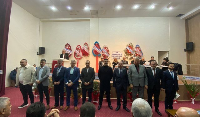 Bor Marangozlar ve Kuaförler Odası’nda Kani Demirbilek bir kez daha güven tazeledi