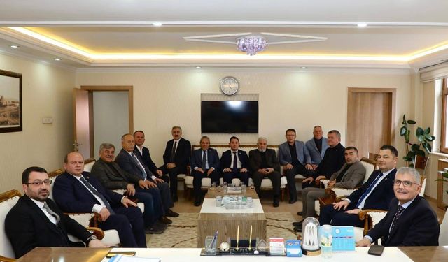 Vali Çelik’ten İl Genel Meclisi’ne Veda Ziyareti