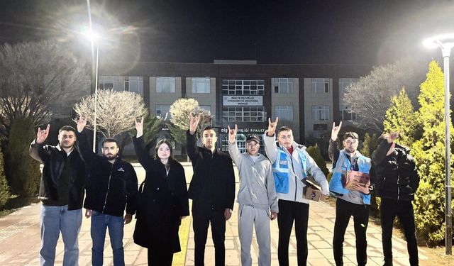 Ülkü Ocakları’ndan Final Haftasında Öğrencilere Moral Desteği