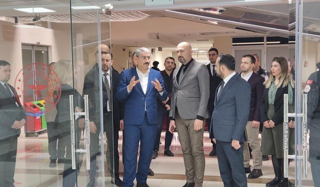 Milletvekili Uzkurt, Hastanede İncelemede bulundu