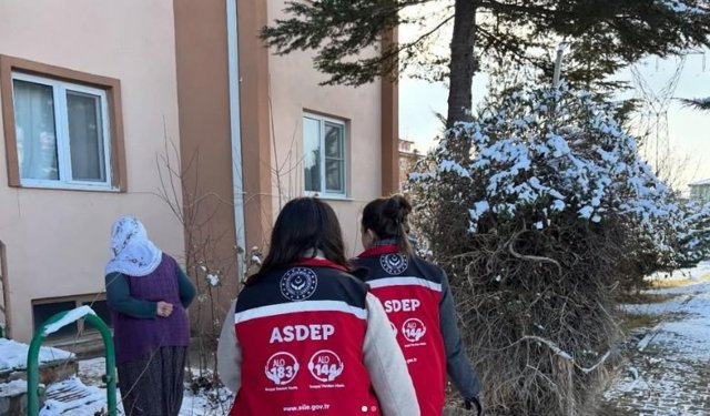 Bor Sosyal Hizmet Merkezi ASDEP Ekibinden Vatandaşa Yakın Hizmet