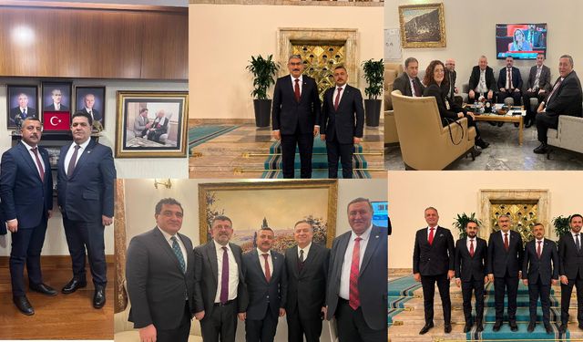 Çiftlik Belediye Başkanı Çakıl’dan TBMM’de Ankara Temasları