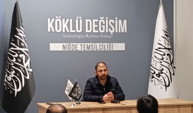 Köklü Değişim Niğde Temsilcisi  gözaltına alındı