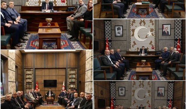 Vali Akmeşe’ye Hayırlı Olsun Ziyaretleri Sürüyor