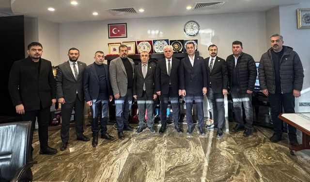 CHP Heyetinden NESOB ve Esnaf Oda Başkanlarına Ziyaretler