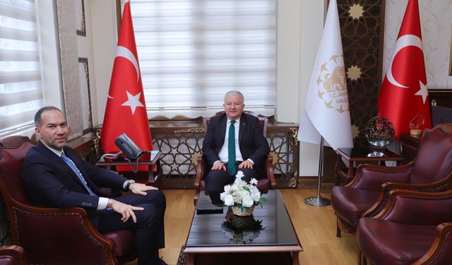 Başkan Emrah Özdemir’den Aksaray Temasları